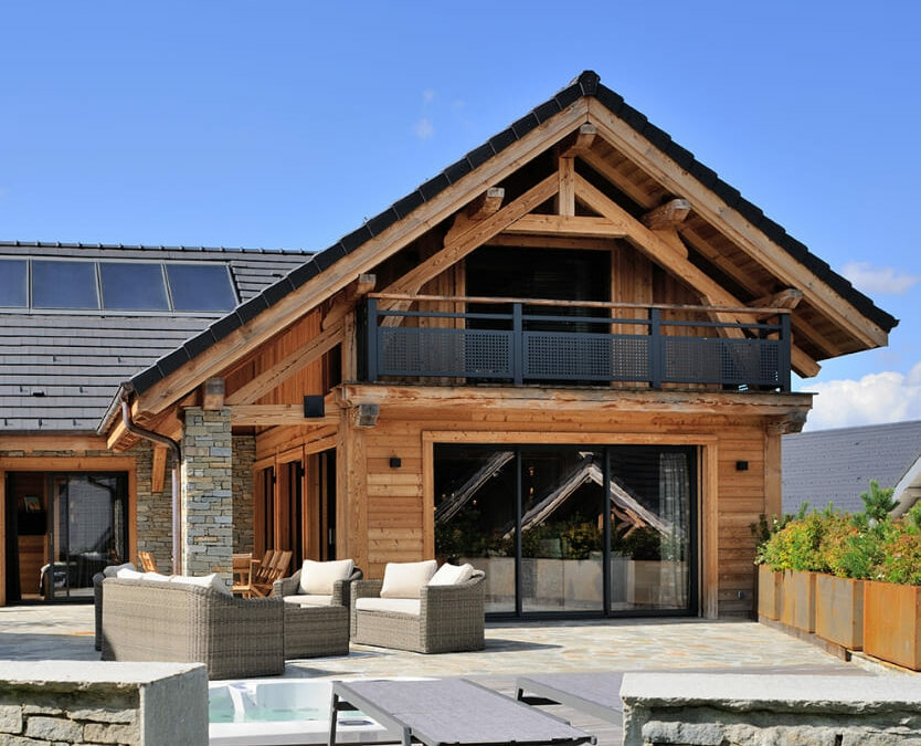 Chalet contemporain.