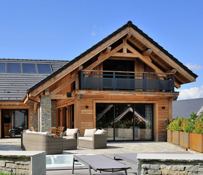 Chalet contemporain.