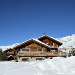 Chalets au pied des pistes.