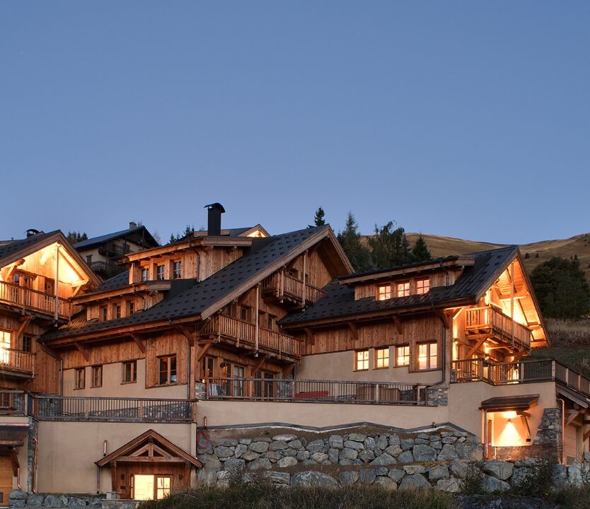 Ensemble de résidences très haut de gamme à Villard Reculas.